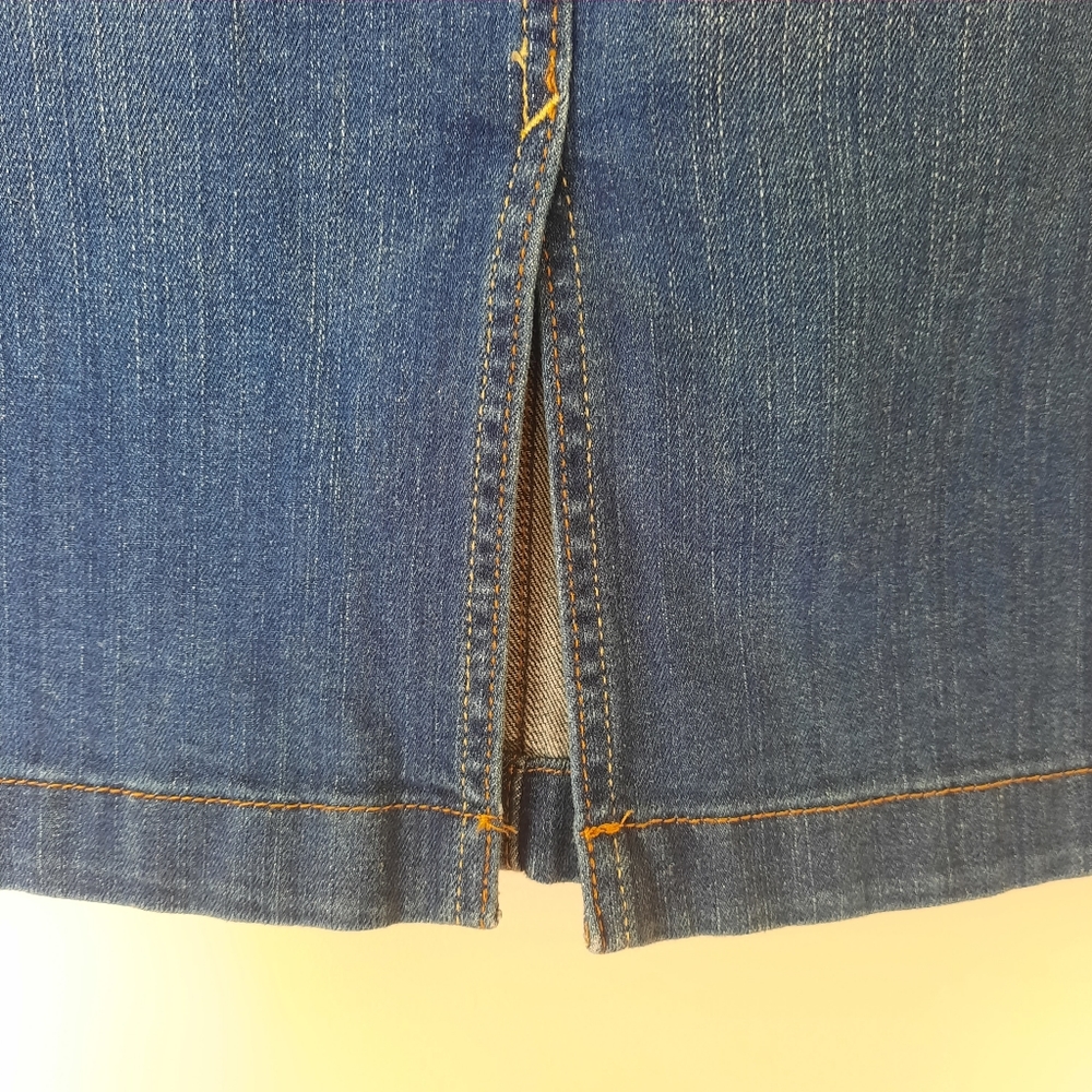 Old Navy High Rise Denim Pencil Skirt, Size 4, NWT - Picture 5 of 8